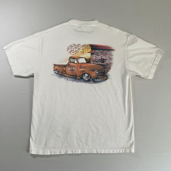 VINTAGE Alstyle '48 Chevy Truck Tee | Men’s Large | Hot Rod Graphic - Picture 1 of 8